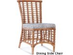 Bridgehampton wicker dining side chair