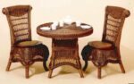Victorian Wicker Child Tea Set