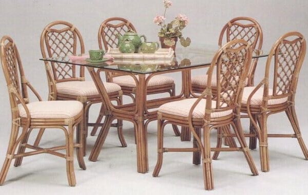 Trellis Rattan Dining Furniture