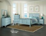 Monaco Bedroom Bleu Finish