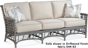 Bridge Hampton wicker fruniture Driftwood finish. 