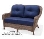 Wicker Retreat Outdoor Loveseat