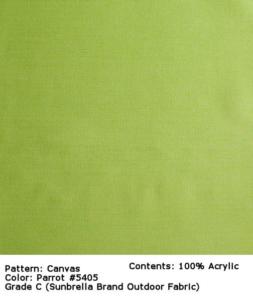Canvas Parrot - 5405 (C) (indoor/outdoor)  Sunbrella     